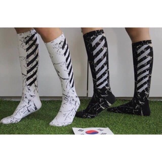 Tất Sét Cao Cổ Off White