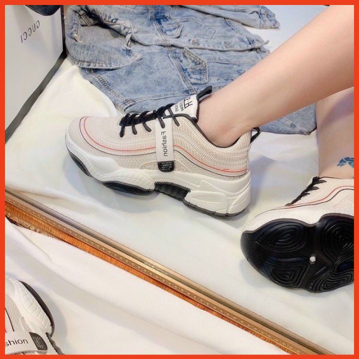 Giày Thể Thao Sneaker Nữ Hàn Quốc Mẫu Mới