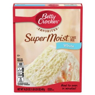 BỘT LÀM BÁNH BETTY CROCKER SUPER MOIST CAKE MIX 432G