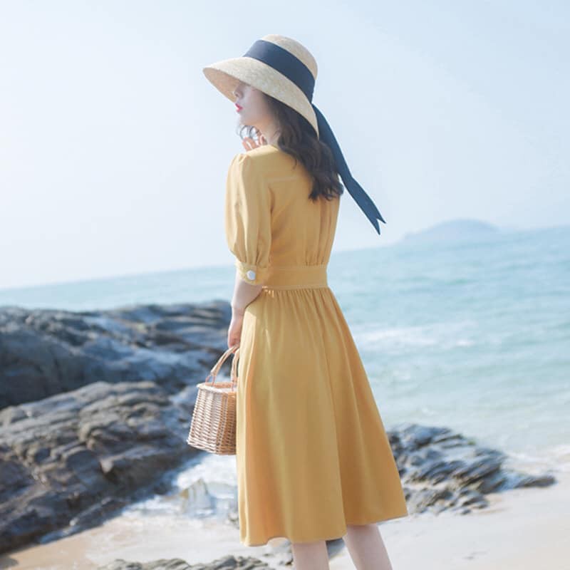 D96626 - Đầm xòe hè hàng nhập