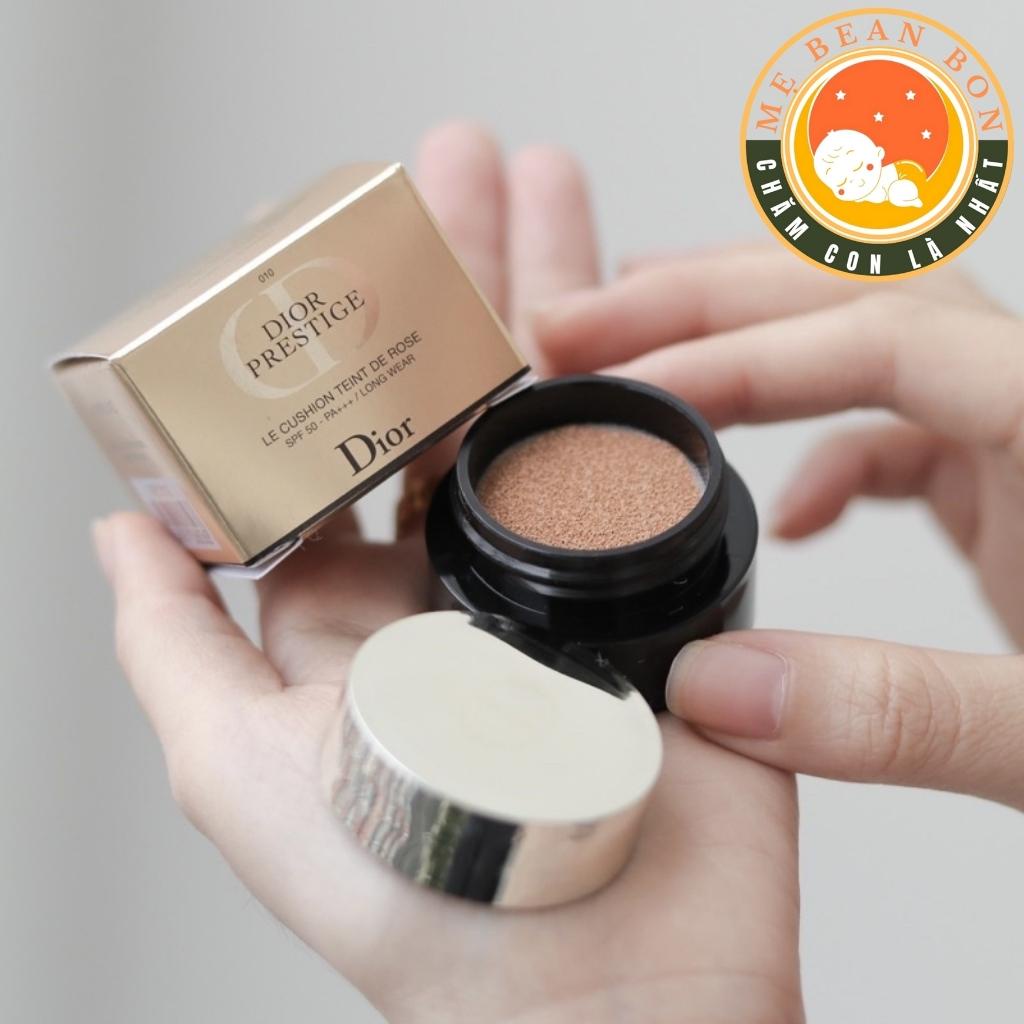 Phấn nước cushion dior prestige mini 4g Hàn Quốc mịn đẹp kiềm dầu mà không hề bí cực thoáng và nhẹ tênh - mẹ bean bon