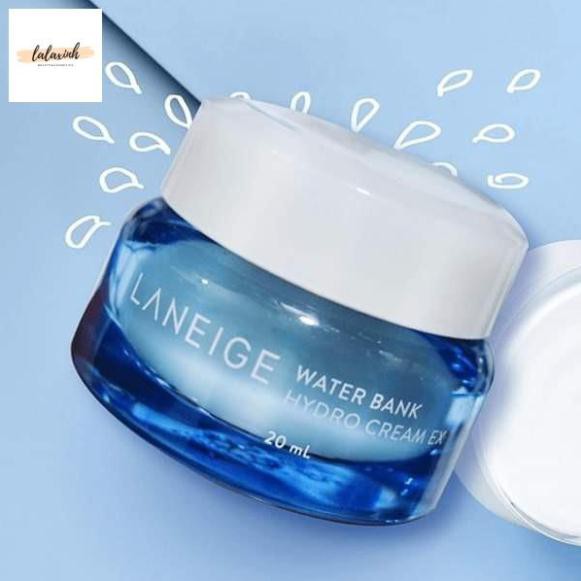 Kem dưỡng ẩm cấp nước Laneige Water Bank Moisture/Hydro Cream EX Mini 20ml