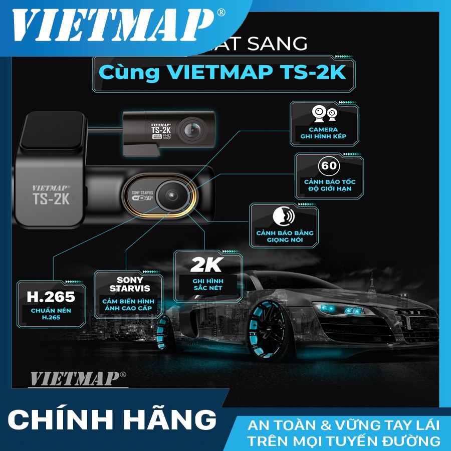Camera hành trình VIETMAP TS-2K new 2022 | BigBuy360 - bigbuy360.vn