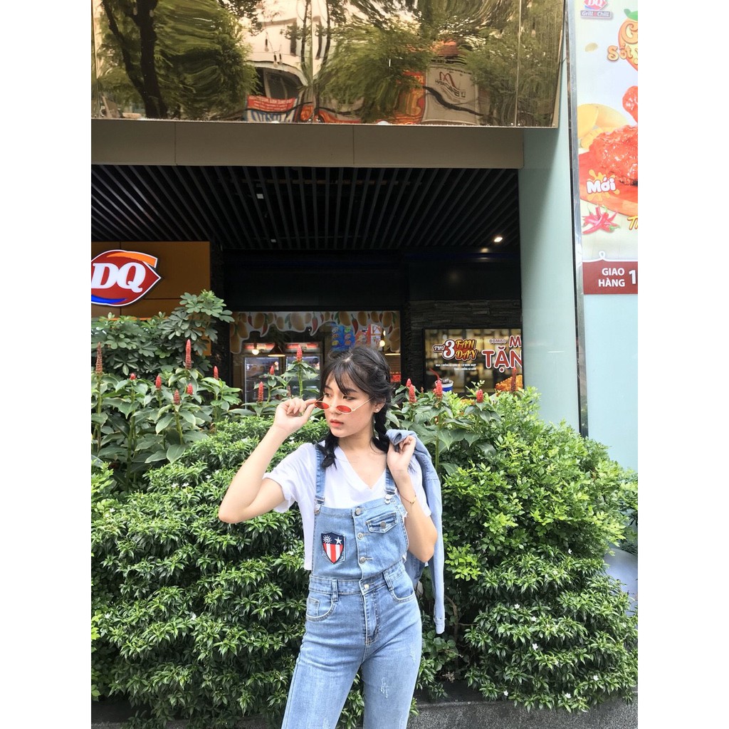 Yem Jean nu nhieu tui theu cai khien thoi trang cao cap