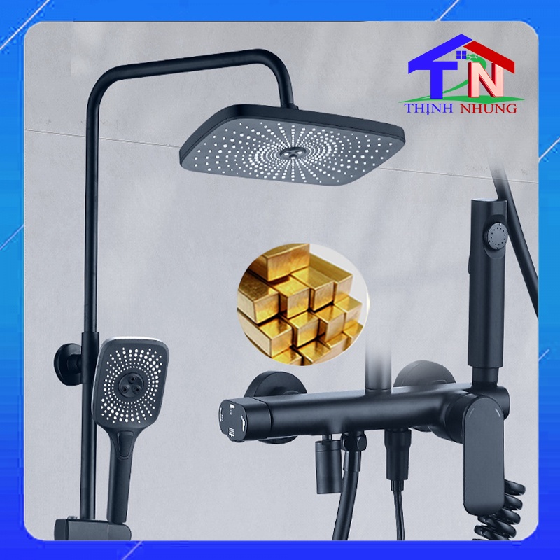 Bộ Sen Cây Tắm Đứng Nóng Lạnh Củ Sen Đồng Nguyên Khối Cao Cấp🍒 Cây Sen Tắm Đứng Chính Hãng Bảo Hành 24 Tháng🍒🍒