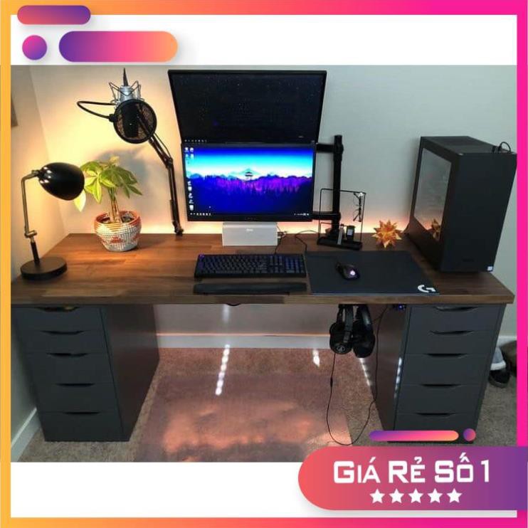 Bàn gaming Ikea cao cấp ❤️ bàn làm việc ❤️ bàn dài ❤️ bàn gỗ ❤️ bàn livetream