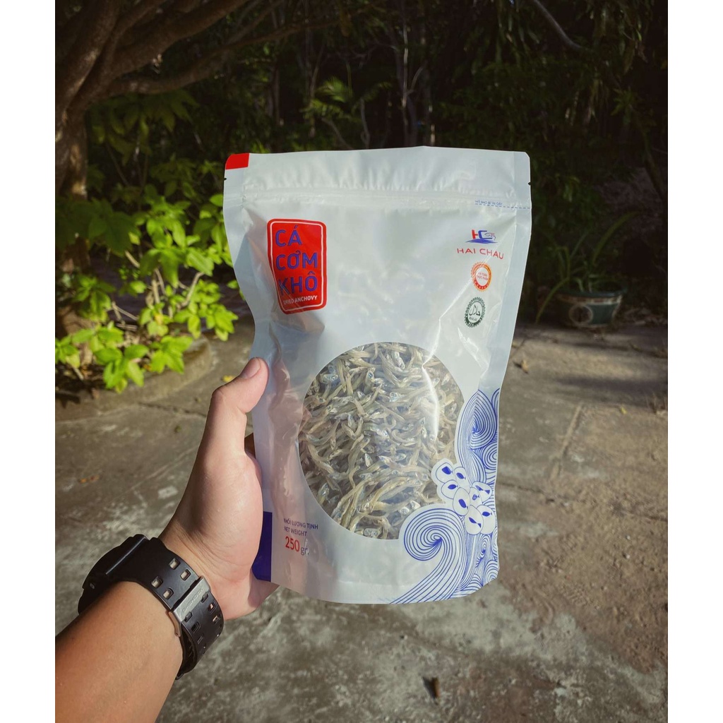 Cá cơm nguyên con Hải Châu size nhỏ  A1 250g.