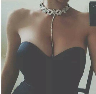Vòng cổ choker đá - chocker đá