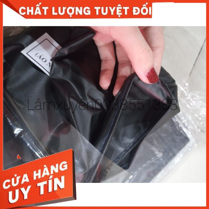 Áo choàng nhuộm tóc PVC   FREESHIP   màu đen trơn mềm , chất liệu vải bền đẹp [ giá rẻ tận gốc ] chuyên dụng cho salon