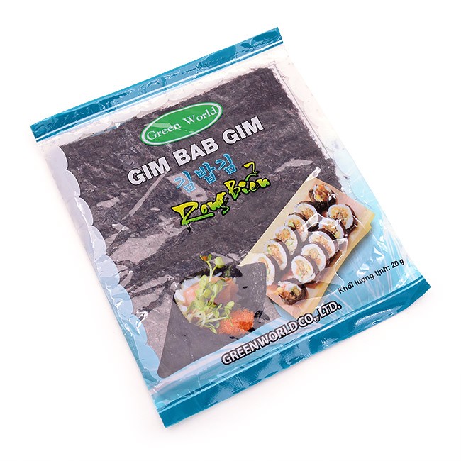 RONG BIỂN CUỘN CƠM SUSHI GIM BAB GIM 10 LÁ