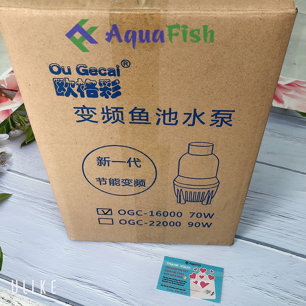 Máy Bơm Chìm Hồ Cá Koi OGC 16000 và OGC 22000