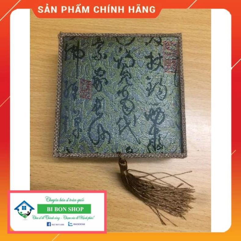 *HOT* Hộp Gấm chữ tàu đựng Trang Sức, Vòng Phong Thủy KT 10x10cm