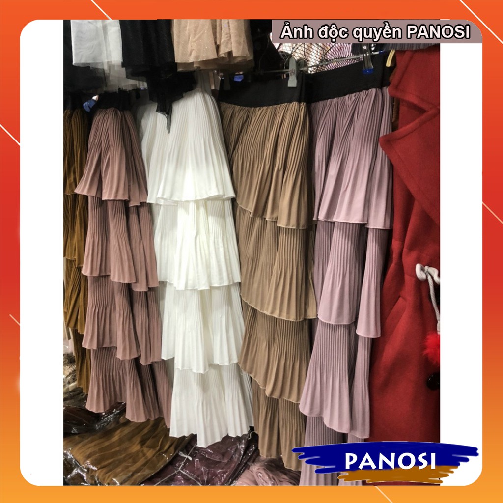 Chân váy xếp ly dài ulzzang công sở đẹp hàng Quảng Châu cao cấp - CV247