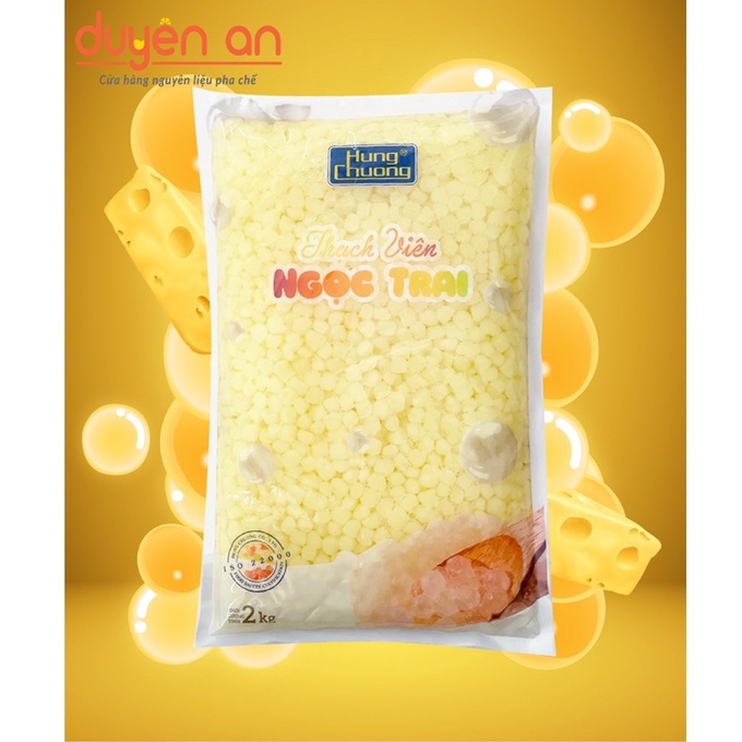 Thạch viên Ngọc trai Hùng Chương gói 2kg