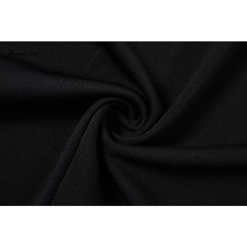 Đầm Mini Sát Nách Màu Trơn Phối Dây Xích Gợi Cảm Cho Nữ