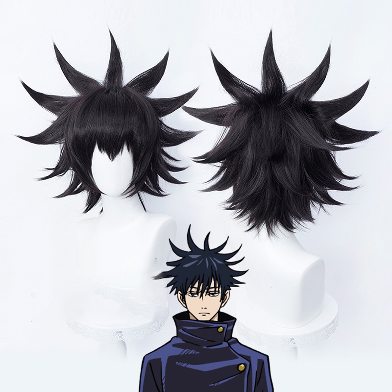 Tóc giả ngắn dùng cosplay nhân vật Gojo Storu jujutsu kaisen độc đáo