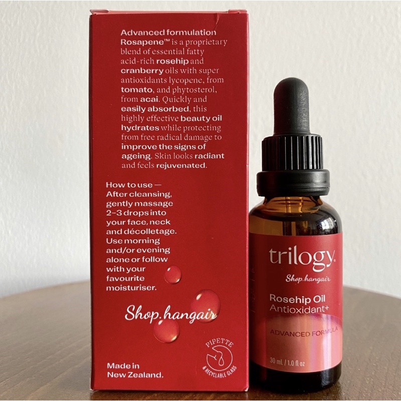 Dầu tầm xuân chống lão hoá sáng da Trilogy rosehip oil Antioxidant organic 30ml mẫu mới nhất | BigBuy360 - bigbuy360.vn