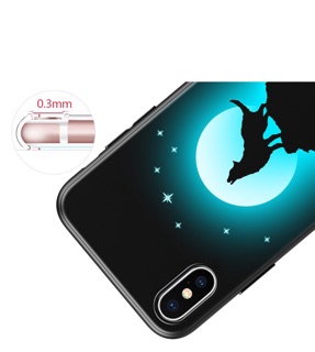 Ốp lưng dạ quang 3D 2017