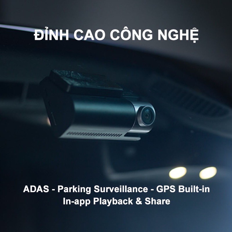 Camera hành trình 70mai A800, 2 cam quay trước sau 4K,  bản Quốc tế chính hãng, bảo hành 12 tháng | BigBuy360 - bigbuy360.vn