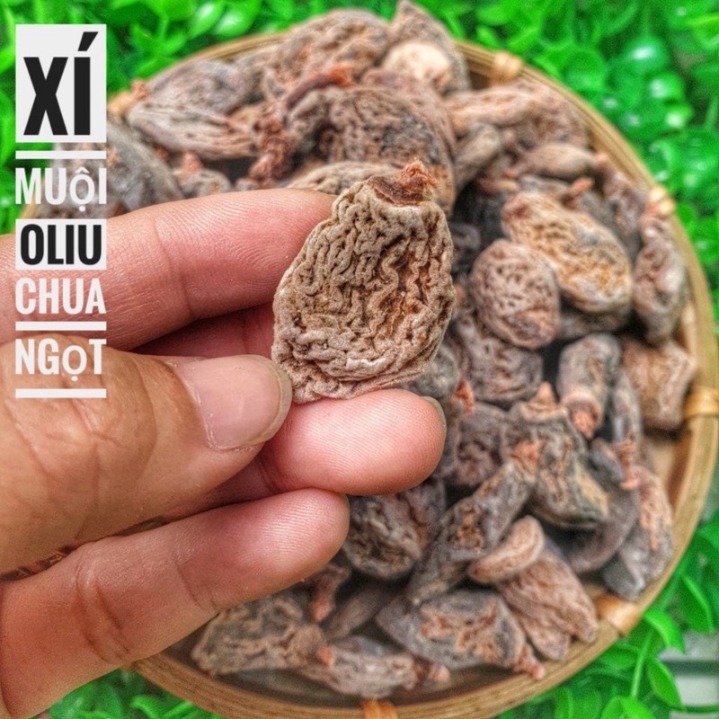 Xí muội oliu không hạt, xí muội thịt chua ngọt