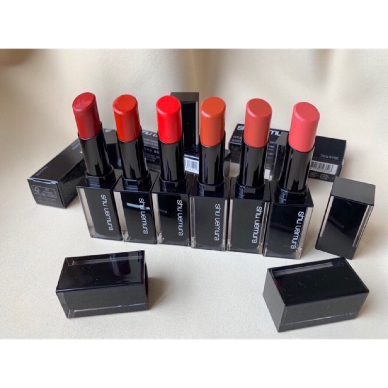 Son Shu Uemura Rouge Unlimited Amplified vỏ đen