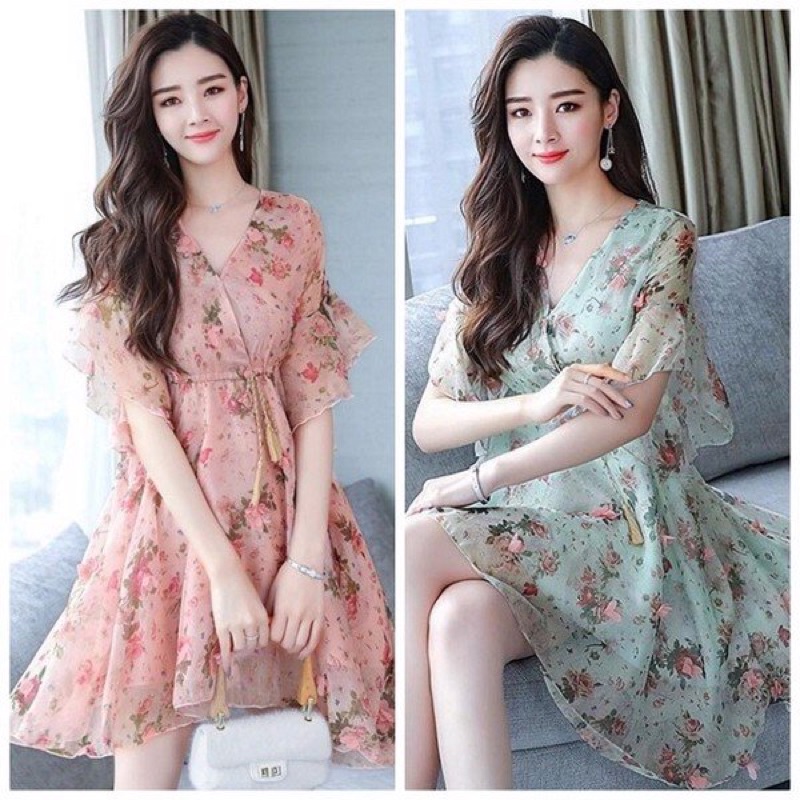 đầm voan đẹp