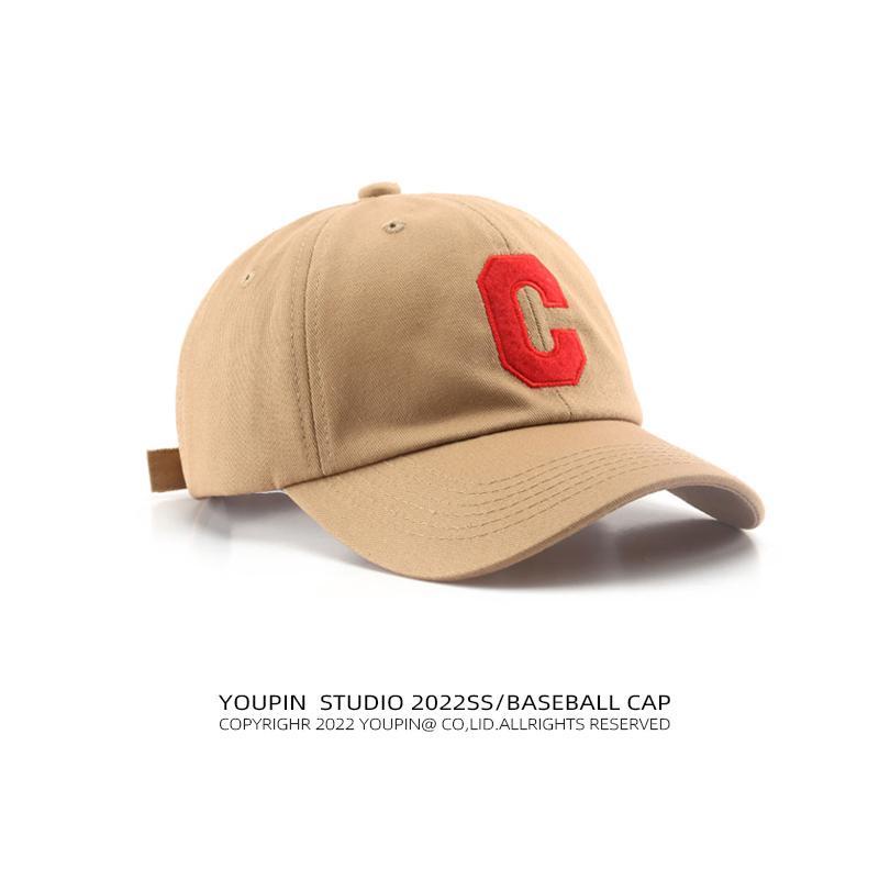 Mũ lưỡi trai Helolis thêu chữ C phong cách Hàn Quốc sành điệu cho nam và nữ