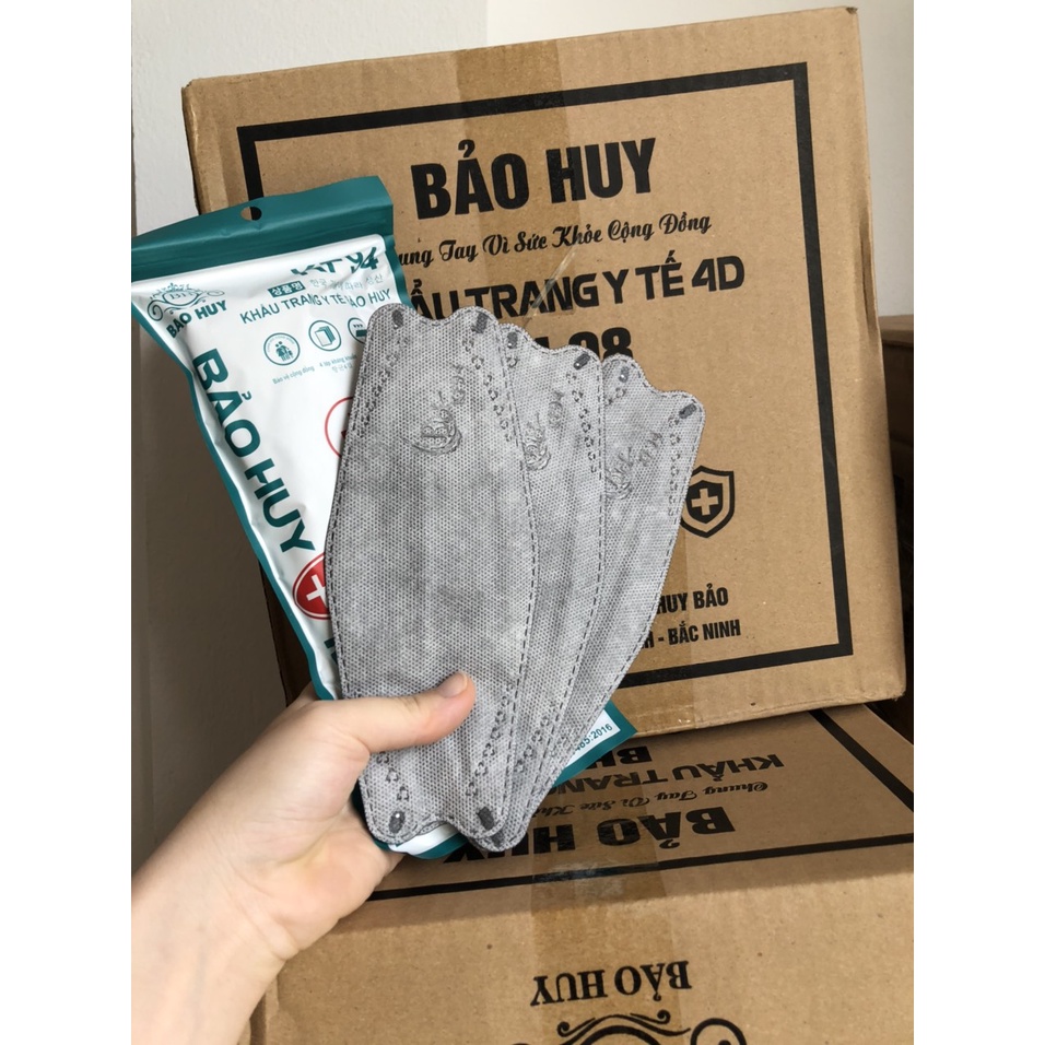 Thùng Khẩu Trang 4D MASK KF94 Công Nghệ Dập Hàn Quốc  - Hàng Chính Hãng Công Ty