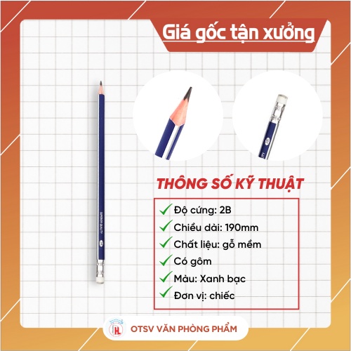 Bút chì học sinh 2B Deli