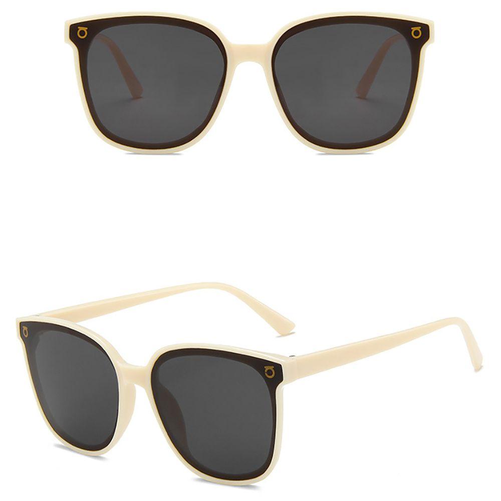 Kính Mát Gọng Vuông Lớn Chống Bức Xạ Chống Bức Xạ Phong Cách Hàn Quốc Cho Nam Và Nữ