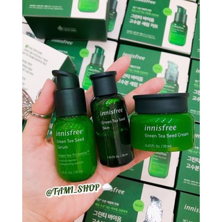 SET DƯỠNG TRÀ XANH INNISFREE GREEN TEA TRI BIOTICS ( MINI )