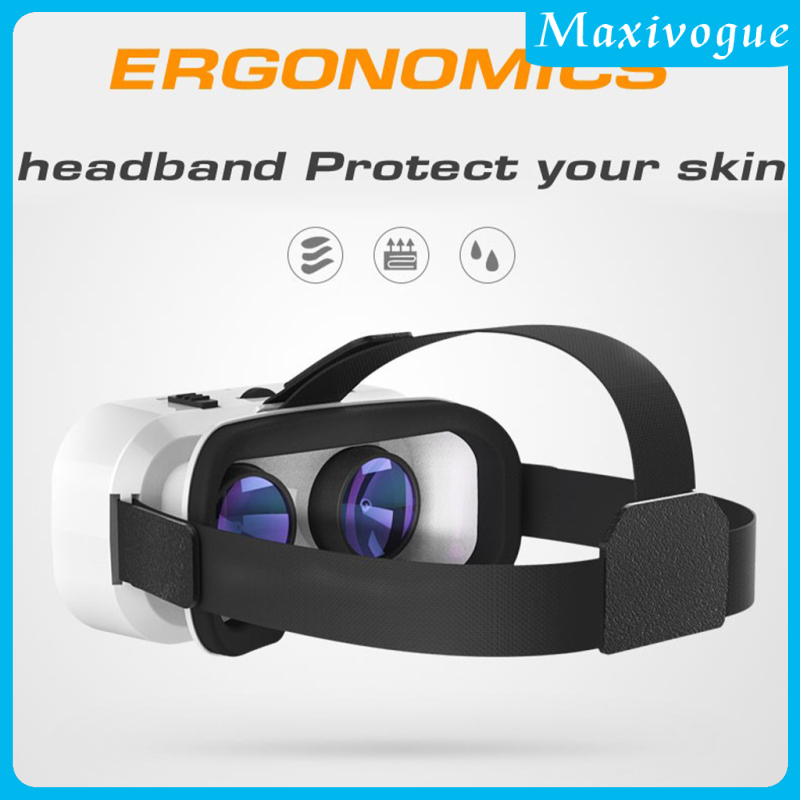 [MAXIVOGUE]3D VR Virtual Reality Glasses for 4.7\'\'-6.53\'\' Smartphone VR Games and 3D Movies