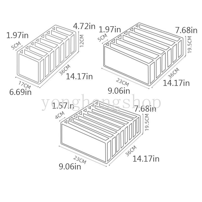 Hộp Vải Đựng Đồ 7/9 Ngăn Tiện Lợi