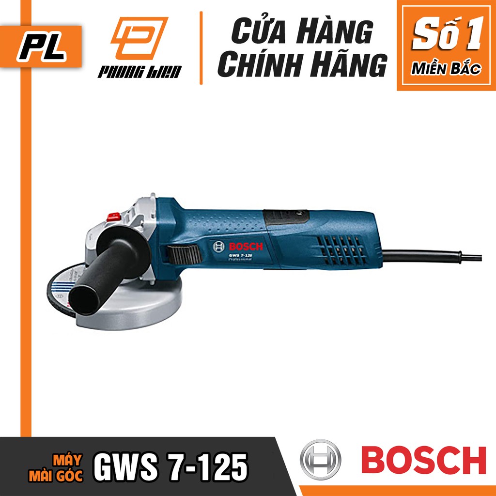 Máy Mài Góc Bosch GWS 7-125 (125MM-720W) - Hàng Chính Hãng