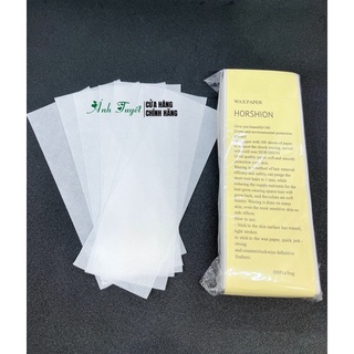 Giấy wax lông Horshion 100 miếng