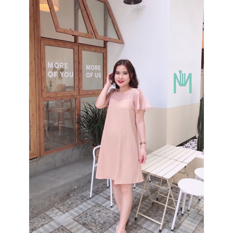 Đầm bầu thiết kế ☘gọn dáng ☘đủ size - 80kg