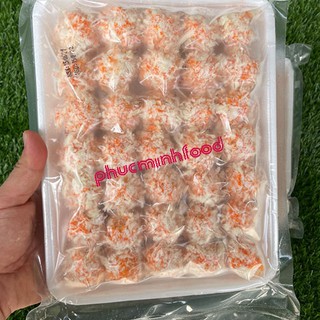 Hải Sản Sốt Mayonnaise Loại Ngon (Sốt Trắng) Khay 500 Gram (35 Viên)