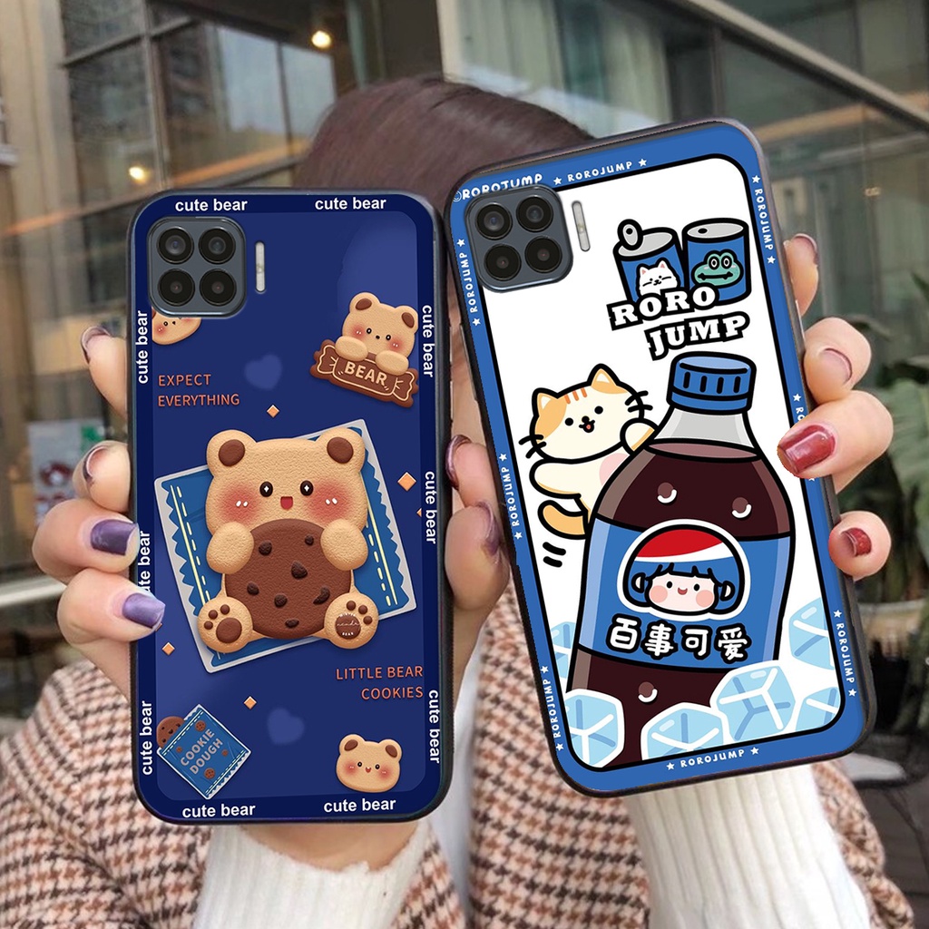 Ốp lưng Oppo A93 in hình 3D GẤU cute be@r, soda, happy day cực hot ,thời thượng