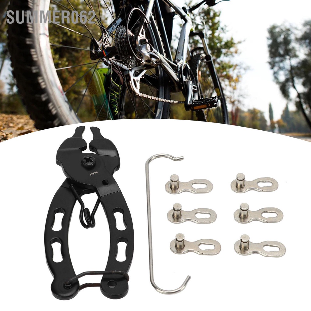 Summer062 Kìm liên kết xích mở xe đạp Công thái học ngăn ngừa trượt cụ nhanh với các phụ kiện cho