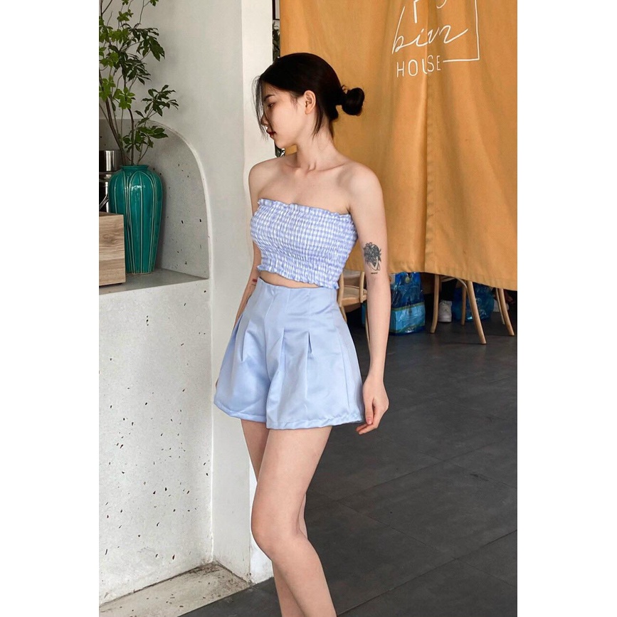 Áo Ống Voan Nhún Caro