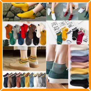 Set tât nữ cổ cao, sét tất 5 đôi cute Han Quốc Kstore