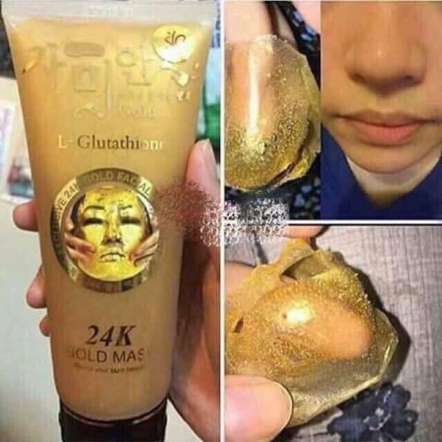 Mặt nạ vàng 24k