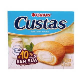 Bánh custas orion vị kem sữa - 12 cái