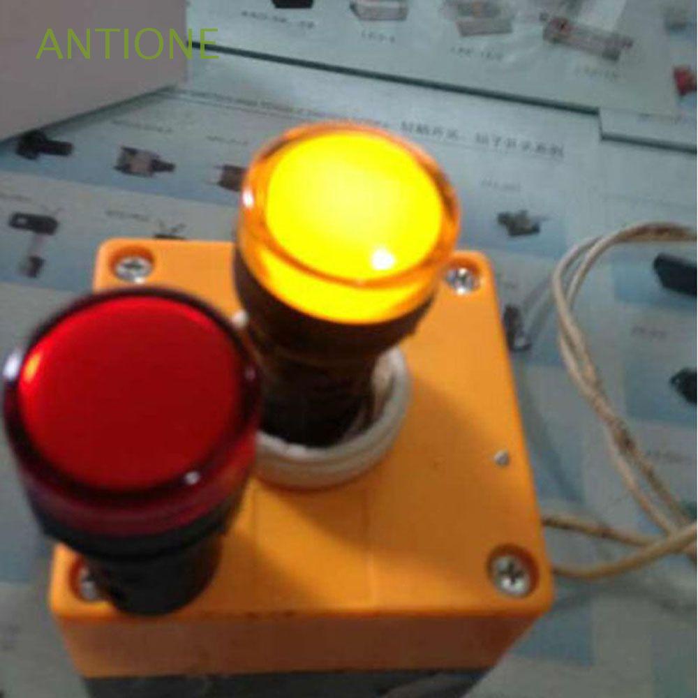 Đèn LED cảnh báo AC 220V 22mm tùy chọn màu sắc chất lượng cao