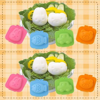 Combo 10 Bộ 6 Khuôn Cơm BENTO Nhật Thiết Kế Dễ Thương - 00193