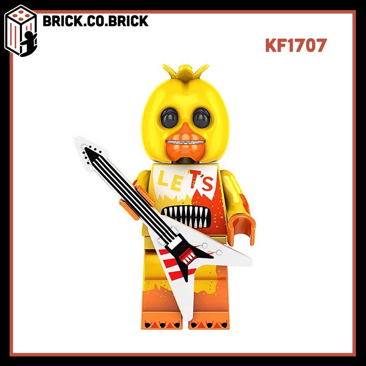 Mô hình Game Kinh Dị Five Nights At Freddy's Lắp Ráp Nhân Vật Hoạt Hình Cho Bé KF6160