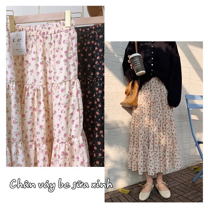 [ Mã WASTAPR giảm 10K đơn 50K] [Ảnh thật/Video]Chân váy hoa Liti kiểu mới phong cách Hàn Quốc hàng chất lượng cao | BigBuy360 - bigbuy360.vn