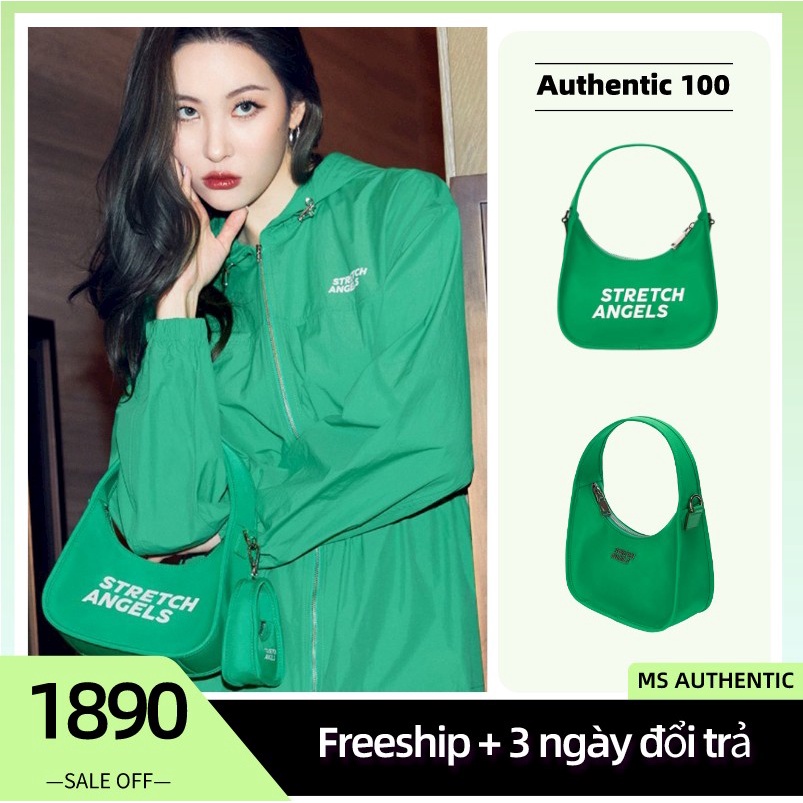 Túi Đeo Vai·Stretch Angels full tag chính hãng, túi kẹp nách đủ màu | SWBG01021K