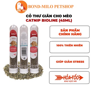 CỎ THƯ GIÃN CHO MÈO CATNIP BIOLINE ỐNG 45ML - BONDMILO SHOP