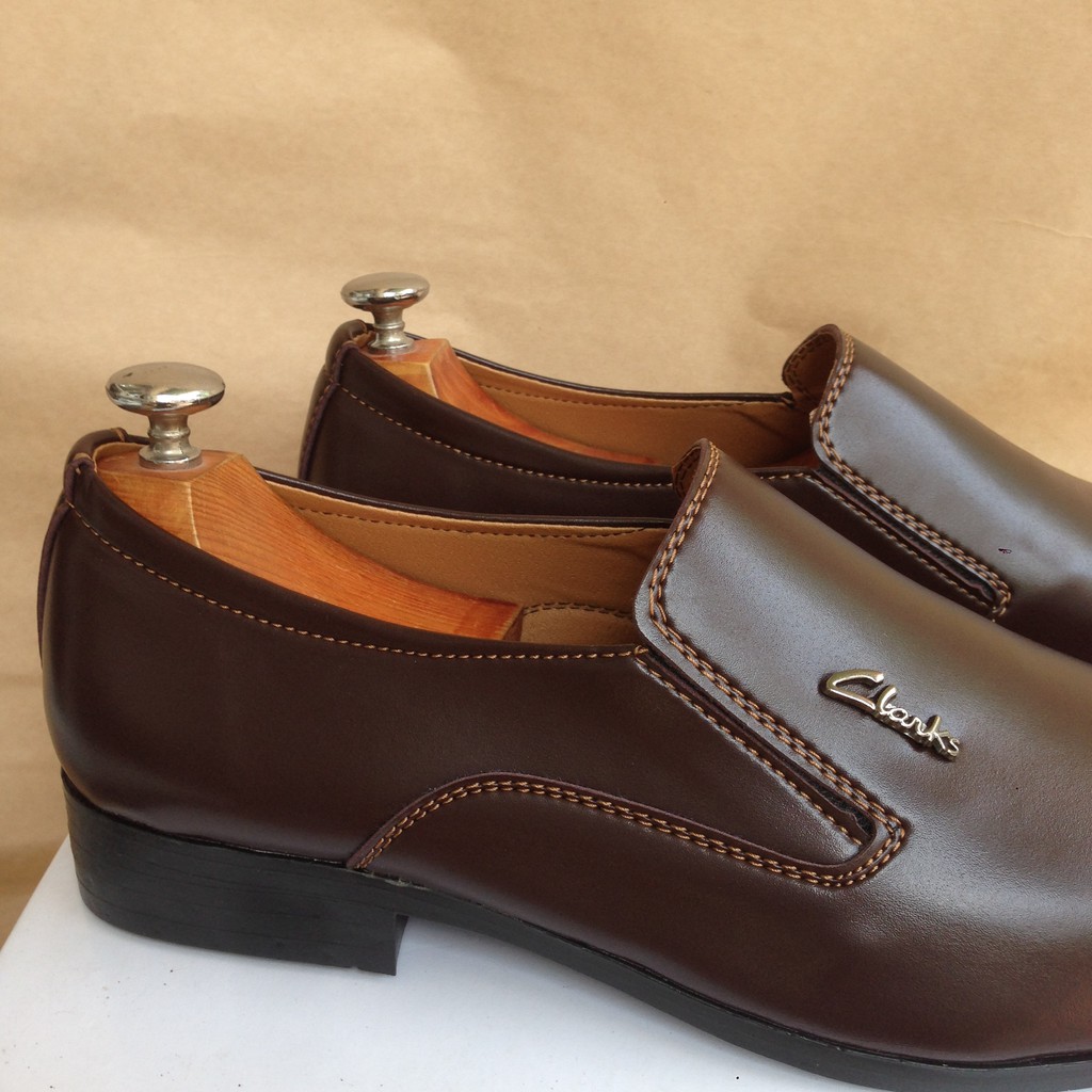 [CHỈ 3 NGÀY] [XƯỞNG SẢN XUẤT]BÁN LẺ GIÁ SỈ Giày tây nam trơn màu nâu - GN12 | BigBuy360 - bigbuy360.vn